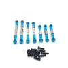 COMODO Adjustable Metal Pull Rod for 1/12 RC Car Compatible with SuBo BG1513 BG1518, Upgrade Suspension Linkage(Blue) view 1