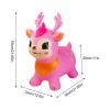 Bouncy Horse Toy, Inflatable Hopper Animal, Jumping Ride On Ball, Rubber Bounce Ride Game, for Outdoor Home Preschool Classroom Playroom Daycare Travel Birthday Party Kids Fun Activity Use view 2