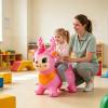 Bouncy Horse Toy, Inflatable Hopper Animal, Jumping Ride On Ball, Rubber Bounce Ride Game, for Outdoor Home Preschool Classroom Playroom Daycare Travel Birthday Party Kids Fun Activity Use view 3