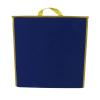 Focket Foldable Felt Board for Toddlers, Double Sided Freestanding Portable Teaching Board with Felt Fabric, Learning for Preschool Classroom Home Use with Portable Strap (Blue Green) view 1