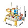 Water Table Play, Outdoor Sensory Station, Built-in Pump Gadget, Hands-On Exploration Tool, Educational Fun Device, Interactive Accessory for Boys Girls Ages 4-8 Playroom Daycare Patio Beach view 2