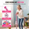 Karaoke Microphone with Adjustable Stand, 2026 New Star Microphone with Light, All in One Funny Karaoke Microphones with Standing Mic for Birthday Gifts (not Included adeapter Cable) (Pink) view 4