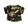 Camo T Shirt Plush Outfit 6 to 10 INCH Doll Clothes Camouflage Dress Up Outfit Gift for ids view 1