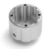 SKDUBRW RC Car Assortment for HOBAO for Hyper for VS for MT 1/8 rc Car Upgrade Accessories Metal Differential Case Housing Replacement(Silver) view 4