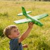 Cuteam Airplane Model, EVA Foam Airplane Model Hand-Throwing Aircraft Toy Lightweight aldults Educational Glider Airplane Outdoor Colorful Flying Plane Toy (Blue) view 4