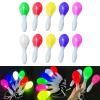 KASSDDF 10Pcs LED Maracas Flashing Light Glowing Sand Hammer Toy Hand KTV Birthday Halloween-Carnival Props view 2