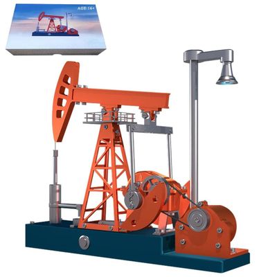 3D Metal Model Kit, DIY Pumping Unit Model Puzzle Kit, DIY Assembly Science Education Model Decoration for Teenagers and Adults
