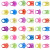 200 PCS Light Up Rings Party Favors for Kids, Glow in the Dark Party Supplies, LED Flashing Bumpy Rings in 6 Shapes & Colors, Soft TPR Glow Rubber for Birthday, Goody Bag Fillers, Classroom Prizes view 1