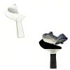 Table Tennis Adapter Compatible with Meta Quest 3, VR Ping Pong Paddle Grip Attachment with Three Handle Types Flared Straight Anatomical,Right and Left (FL-Right) view 1