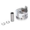 Air Cooled Engine Piston with Pin and Circlip, Replacement for 5KW Generator, 186F Model Piston Kit Compatible with Single Cylinder Engines view 3