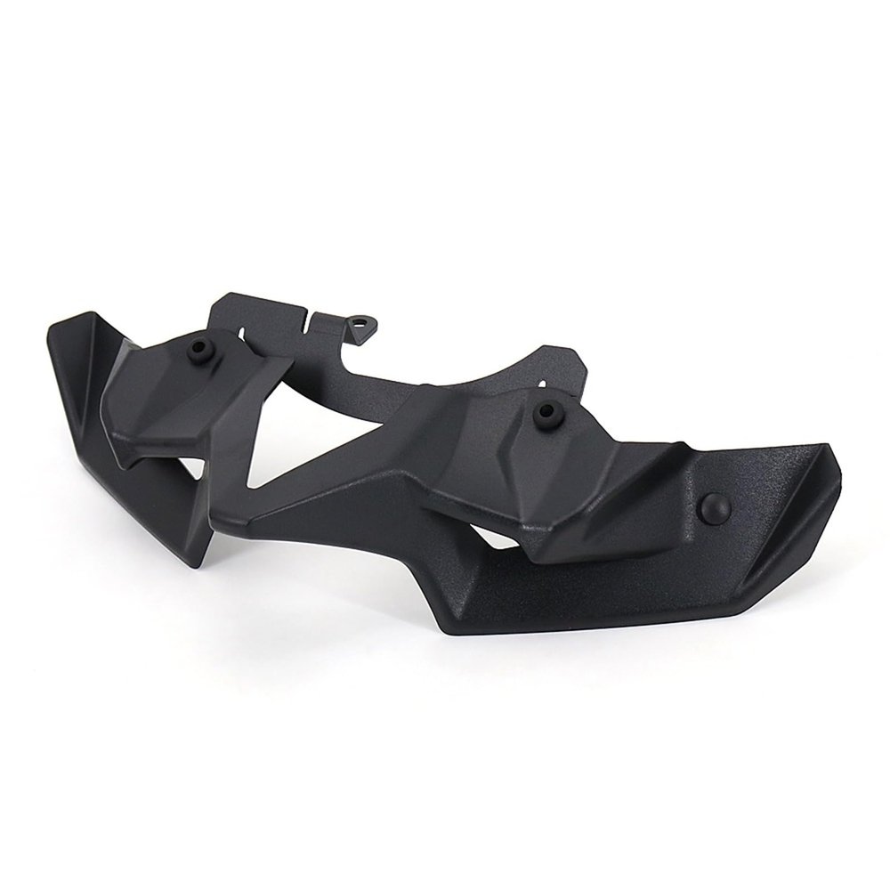 2020 ABS Naked Front Spoiler Winglet Aerodynamic Wing Kit for Kawasaki Z900 Z 900 Motorcycle Accessories 2021 2022(Matte Black)