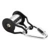 Slack Line Pulley Slider,400 Pound Capacity Backyard Obstacle Course | Multifunctional Slack Line Rope Pulley | for Kids Boys Girls Outdoors Garden Park Lawns view 1