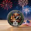 USA 250th Anniversary Commemorative Coin,250 Year American Anniversary Coin American White Eagle&Liberty Symbols Collectible for Celebration 4th of July Independence Day History Lover Gifts view 3