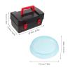 Mikinona 1 Set Empty Gyro Storage Box - Spinning Tops Storage Organizer Battle Tops Case with Handle & Liners for Spinning Launcher Travel - Gyro Battle Plate | Easter Present view 3