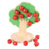 LLTCMAOYI Montessori Magnetic Apple Tree, Interactive Educational Game for Number Learning & Fine Motor Skills view 1
