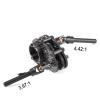 RC Modifications Spare Compatible With Lunatic Sporty 1/10 RC Car Upgrade Parts Carbon Fiber Pattern For Chassis Kit And OD-3 Overdrive Transmission view 2