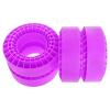 For Axial For SCX10 For Capra For TRX4 1/10 Waterproof Silicone Tire Inserts 108Mm DIY Insert Foam 1.9In Wheel Tires RC Crawler RC Car Toys Parts(PURPLE) view 1
