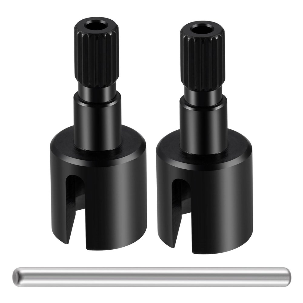 1 Pair RC Front Drive Cups for Tamiya TA02 1/10 Drift Car Chassis, Replacement Drivetrain Axle Cups