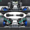 1 Pair RC Front Drive Cups for Tamiya TA02 1/10 Drift Car Chassis, Replacement Drivetrain Axle Cups view 2