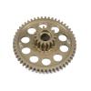 RC Cars Models Compatible With Tamiya For Monster For Beet For Blackfoot Off Road Trucks Replacement Parts 7075 Aluminum Counter Gear 17T 52T view 3