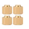 RC Toys Models For TRX4M Upgrade Parts 1/18 RC Crawler Car 7MM Brass Wheel Hex Hub Extenders 5/6/7/10MM Thickness(4PCS 6MM) view 1