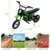 24V 350W Electric Dirt Bike, 14.29MPH Max Speed, 3 Speed Modes, Shockproof Suspension, ASTM Certified Ride on Toys for Toddlers 1-8 Boys Girls Electric Vehicles 4 Wheeler, Best Gift for Boys & Girls view 2