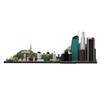 Aetheria Architecture Los Angeles City Skyline Landmark Building Bricks, Modular Building Skyscraper Street View House Construction Collection for Adult Display & Dcor - 805 Piece view 1