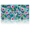 Pink White Daisy TCG Playmat with Zones, Card Game Playmat for MTG with Battlefield Lands Graveyard Layout, Non-Slip Rubber Base & Stitched Edges & Smooth Surface Style Game Mat 24 x 14 Inch view 1