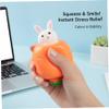 12 Pack Carrot Toy, Cute Squish Toys with Pop-Up Bunnies, Soft Sensory Fidget Toys for Stress Relief, Fun Desk Decor & Anxiety Relief view 4