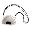 ordinarYone Adorable Cartoon Rice Ball Plush Crossbody Bag Adjustable Strap Storage Container for Outdoor Activities view 1