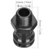 4pcs Wheel Extension Adapters, Wheel Extension Hex Drive Hub Adapters Widener, Aluminum Alloy 17mm Hex 23mm Wheels Extensions Adapterss for 1/8 RC Car Model (Black) view 3