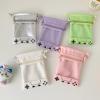 Lightweight Crossbody Drawstring Bag PU Storage Organizers for Plush Dolls Functional Pouches Crossbody Pouches view 4