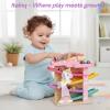 Montessori Toddler Toys for 1-2 Year Old Girls, First Birthday Gifts, Pink view 2