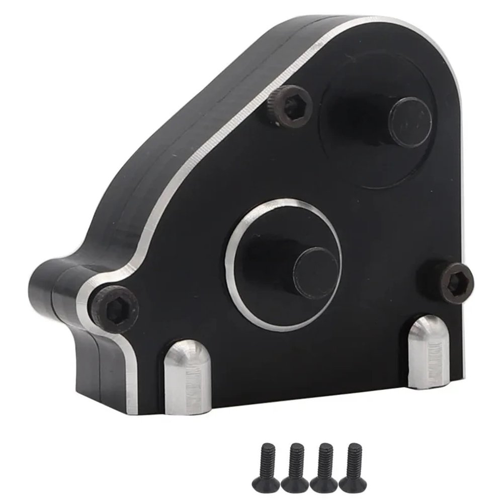 RC Car Parts Compatible with MN86 MN86S MN86K MN86KS for MN G500 1/12 Remote Control Crawler Vehicle Upgrade Accessories Metal Gearbox Transfer Case(Black)