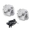 AQWBTYD Compatible with WLtoys 284131 K969 K979 K989 K999 P929 P939 1/28 RC Car Parts 2PCS Metal Gearbox RC Assortment(White) view 2