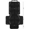 IDGfCFGNH Car Seat Protector for Tata Sumo 1994-2006 2007 2008, Waterproof Seat Protector for Car with Non-Slip Backing & Mesh Pockets, Auto Seat Protector Mat for Cars SUVs Trucks,A Black view 2