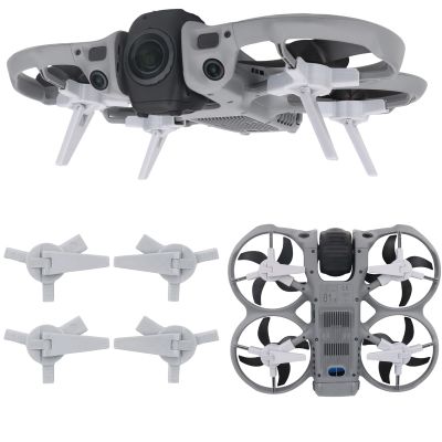 Avata 360 Landing Gear, Foldable Height-Increasing Bracket Landing Protection Kit Quick Release Extended Stand for DJI Avata 360 (Gray)