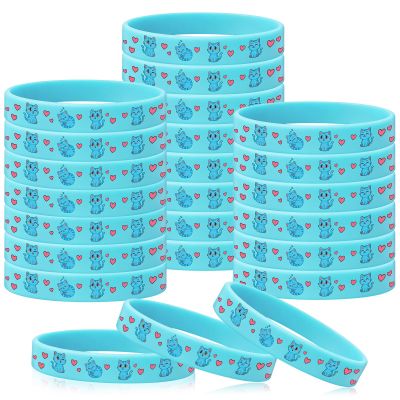 Vinsot 24 Pcs Kpop Party Favors Rubber Bracelets Birthday Return Gifts Silicone Wristbands Kpop Party Decorations Gift Rave Music Festivals Trinkets