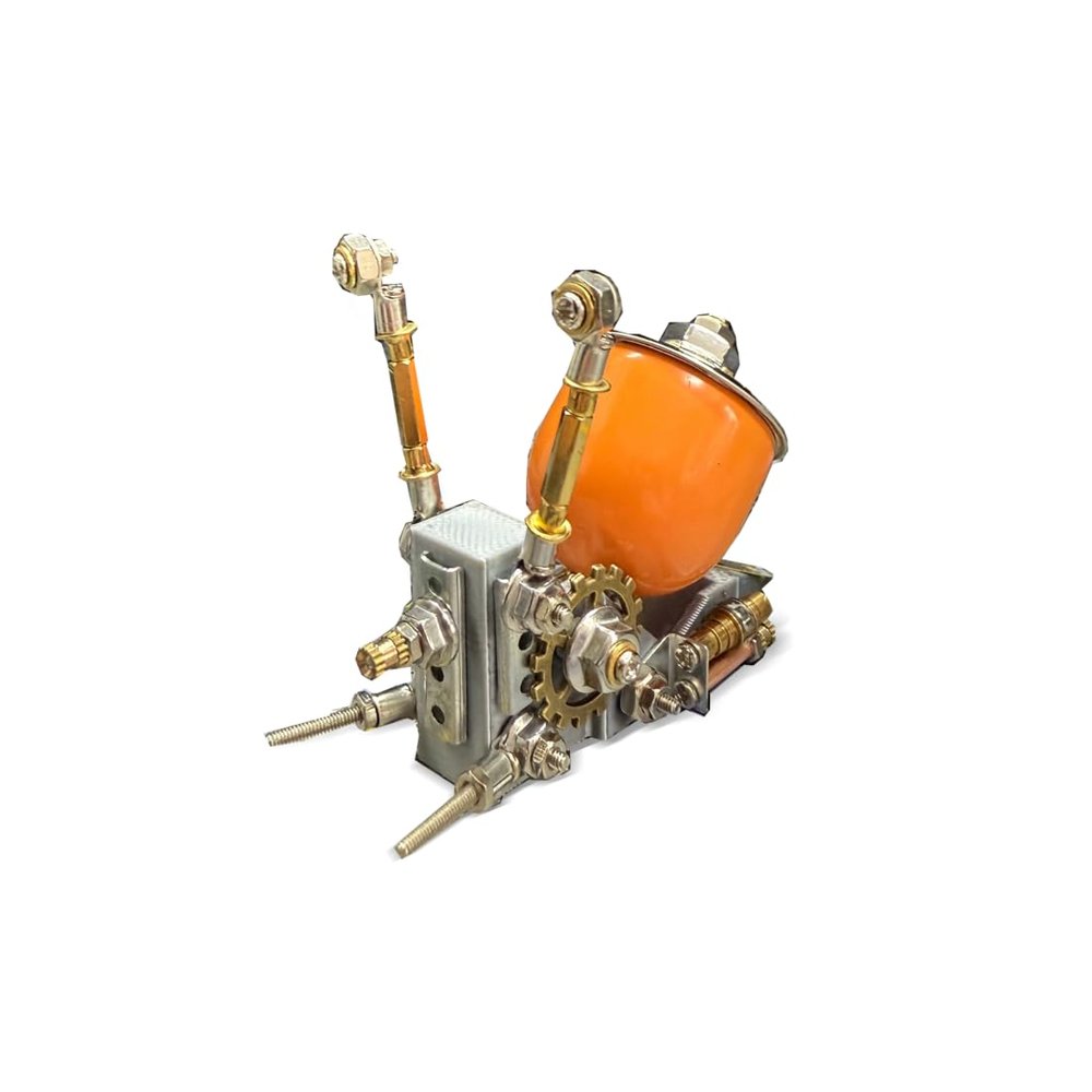 89PCS Mechanical Snail Metal Model, 3D DIY Steampunk Insect Assembly Kit, Creative Desk Display Ornament Gift for Enthusiasts