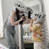 Dinosaur Skeleton Costume, my cozy dino,Silly Dino Plush Skeleton, 3D Spinosaurus Skull Mask & Plush Spine, For Dress-Up Play (47in) view 3