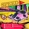 MOOITZ 24V Electric Wiggle Car, 360 Degrees Rotating Ride On Drift Car with 180W Brushless Motor, High/Low Speed, Lights, Music, Bluetooth, USB, Replacement Wheels, Go Cart for Kids, Pink view 3