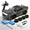 Flypear All Terrain 1:16 Scale 4WD RC Car 40KM/H High Speed, 2.4GHz Remote Control Off Road Truck with RC390 Brushed Motor, LED Lights, Extra Drift Tires, 2 Rechargeable 1300mAh Batteries view 1