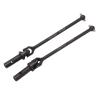 2Pcs Black RC Universal Front Drive Shaft, High Hardness Steel RC Car Front Drive Shaft with High Accuracy and Stable Power Transmission for ZD Racing 1/7 EX 07 view 4