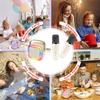 Portable Karaoke Machine for Kid: Child Toy Girl Age 3-12 Gift(Light Beige) view 3