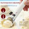 jeekfrose Rechargeable Electric Ice Cream Scoop with LED Display, 158F Fast Heating Ice Cream Scooper, IP67 Waterproof, Ergonomic Handle for Hard Ice Cream, Gelato & Frozen Yogurt, Suitable for Senio view 2