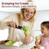 jeekfrose Rechargeable Electric Ice Cream Scoop with LED Display, 158F Fast Heating Ice Cream Scooper, IP67 Waterproof, Ergonomic Handle for Hard Ice Cream, Gelato & Frozen Yogurt, Suitable for Senio view 4