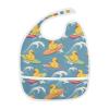 foixnub Baby Bibs for Boys Girls Cartoon Yellow Ducks Colorful Surfboard Newborn Drooling Bibs for Feeding Teething 2pack view 1