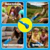Handheld Bug Catching Tool - Insect Grabber Tweezer, No Kill Trap for Spiders Bees Ants, Flies Kid Educational Toy Tool (5) view 4