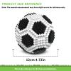Befun Soccer Building Blocks Set, 437 Pieces Challenging STEM Building Kit for Adults & Teens 14 15 16, 3D Mini Soccer Model Educational Toy, Stress Relief Desk Decoration for Home & Office view 2