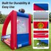 GR8FUN Inflatable Football Toss Game with 2 Inflatable Footalls, Throwing Target Game, Football Target Practice for Outdoor Event, Carnival view 4